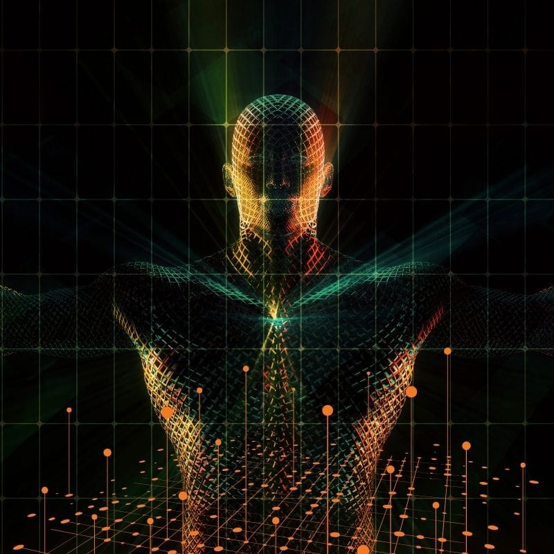 methylation-1 Human body graphic on a dark background