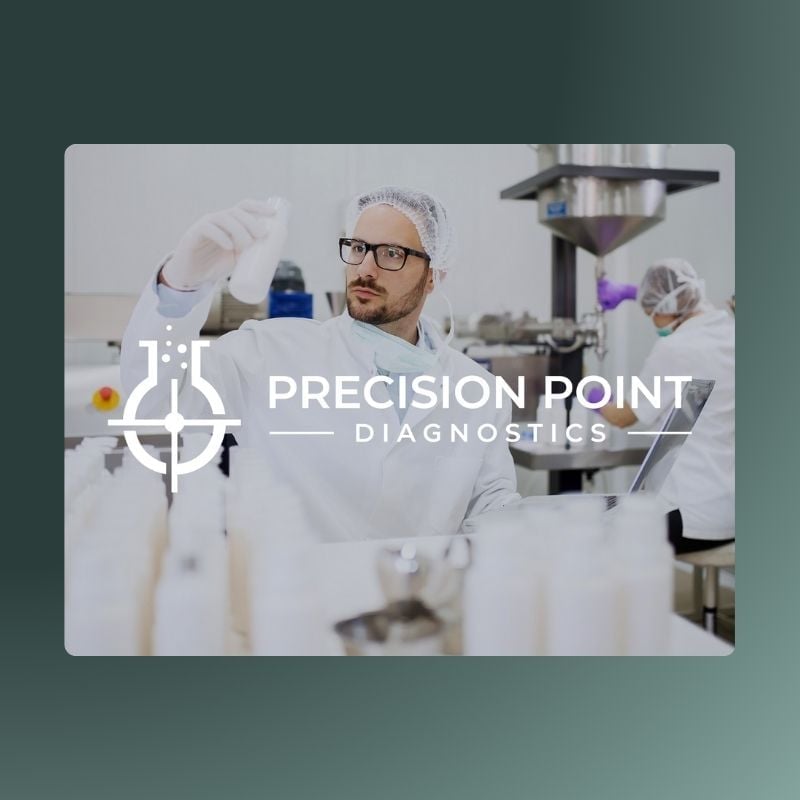 precision-88-3 An image of a scientist at Precision Point Lab