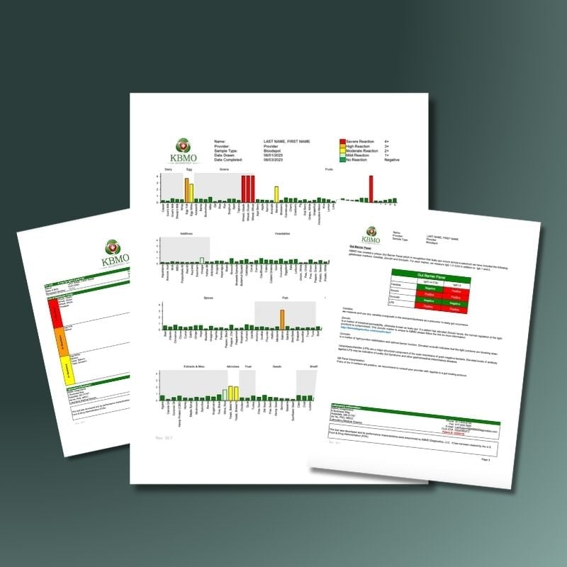 Pages from the KBMO food inflammation test