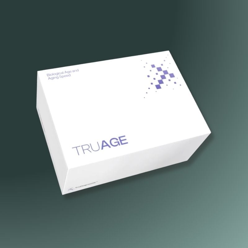 A test kit box for truage complete